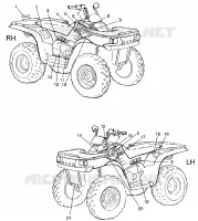 DECALS  XPLORER 500 W97CD50A (4941354135A008)