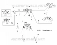 BREMSES, LINES AND MASTER CYLINDER