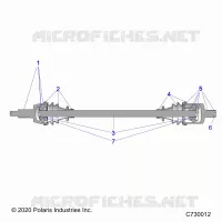 ANTRIEB, FRONT HALF SHAFT