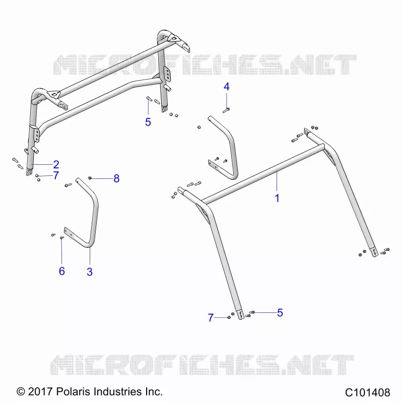 CHASSIS, KABINE AND SIDE BARS