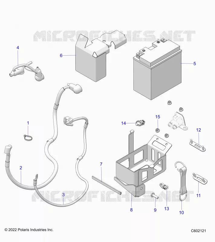 ELEKTRIC, BATTERY/BOX AND CABLES