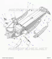 CHASSIS, CLUTCH GUARD, FOOTRESTS, AND RUNNINGBOARDS