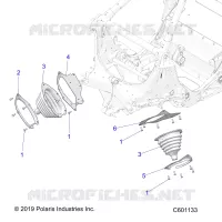 CHASSIS, TIE ROD BOOT ASM.