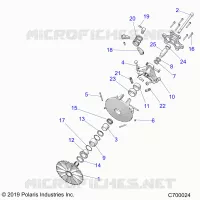 ANTRIEB, PRIMARY CLUTCH