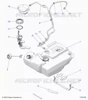 KRAFTSTOFFSYSTEM, FUEL TANK