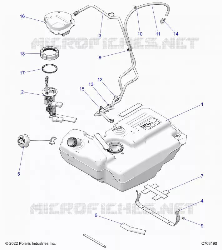 KRAFTSTOFFSYSTEM, FUEL TANK
