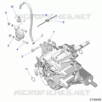 ANTRIEB, MAIN GEARCASE MOUNTING