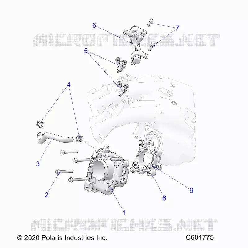 KRAFTSTOFFSYSTEM, THROTTLE BODY/FUEL RAIL