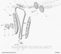 CAM CHAIN AND SPROCKET