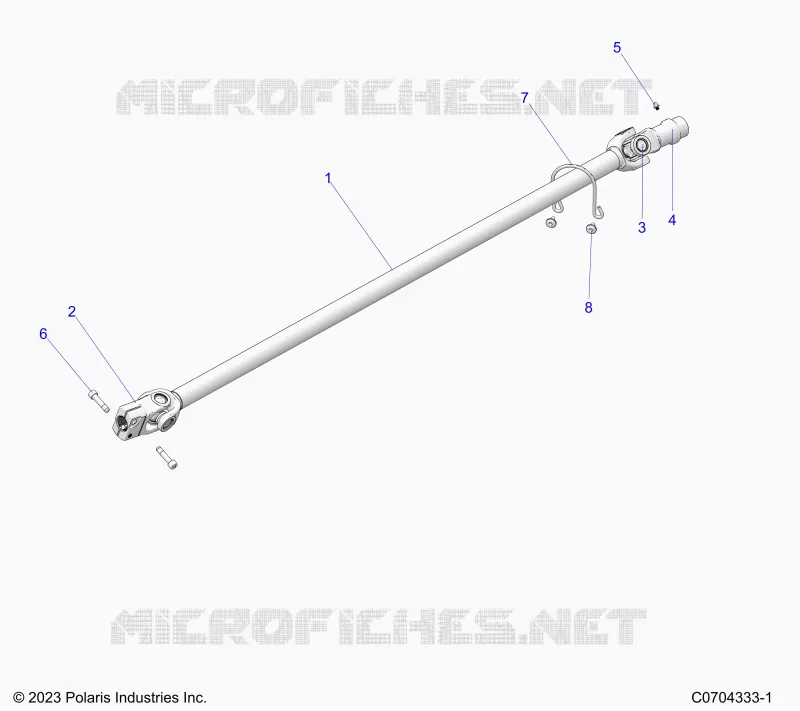 ANTRIEB, FRONT PROP SHAFT