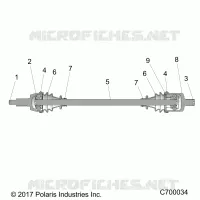 ANTRIEB, FRONT HALF SHAFT