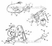ELEKTRIC/RÜCKLICHT ASSEMBLY 4X4 350L S938139 (4924342434032A)
