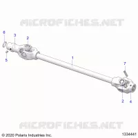 ANTRIEB, FRONT PROP SHAFT