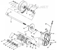 ANTRIEB ASSEMBLY RXL 0940768 and RXL TOURING 0940869 (4925062506018A)