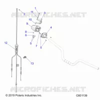 MOTOR, THROTTLE CONTROL ASM.