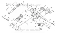 HINTER Drehmomentarm XLT TOURING 0963357 and EUROPEAN XLT TOURING E963357 (4931923192B014)