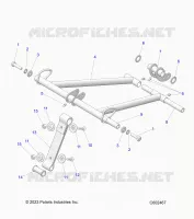 SUSPENSION, FRONT DREHMOMENTARM