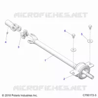 ANTRIEB, MID PROP SHAFT