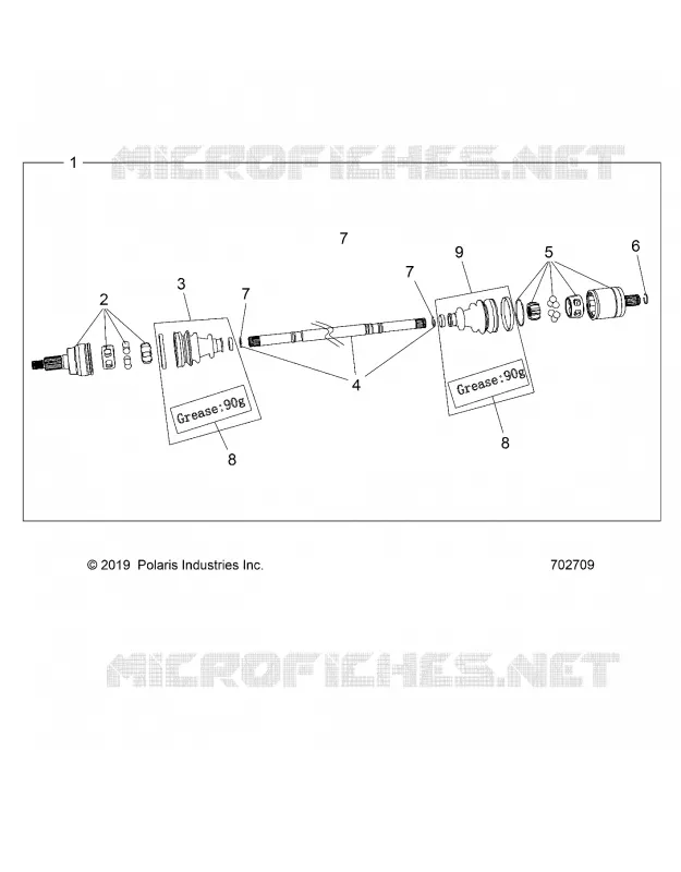 ANTRIEB, FRONT HALF SHAFT