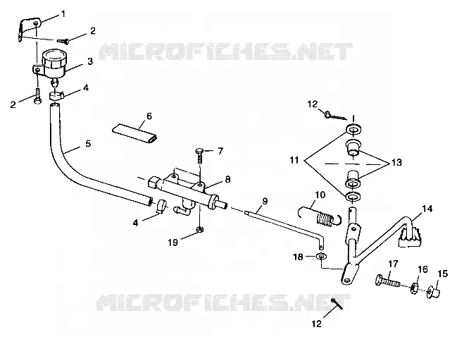 HINTERBREMSE MASTER CYLINDER