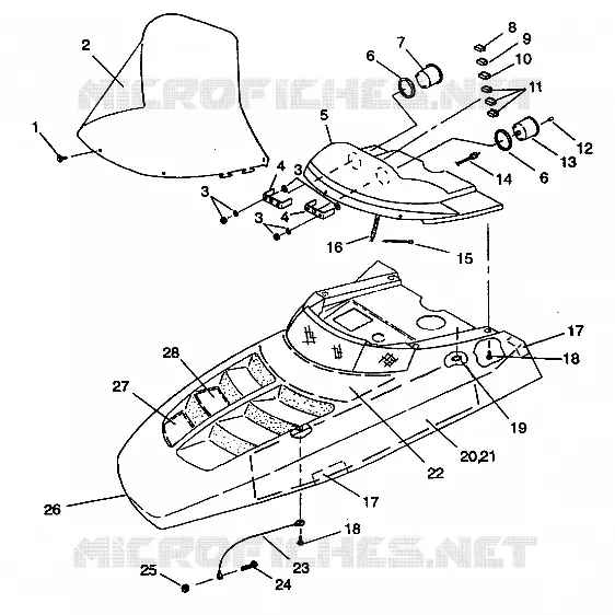 HAUBE ASSEMBLY 440 E942760 and 440 SKS E942560 (49273927390007)