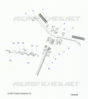 UPPER LENKEN &amp; HANDLEBAR ASM.