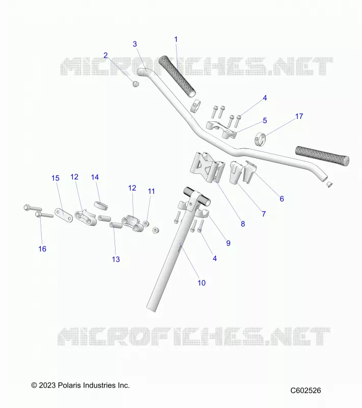 UPPER LENKEN & HANDLEBAR ASM.