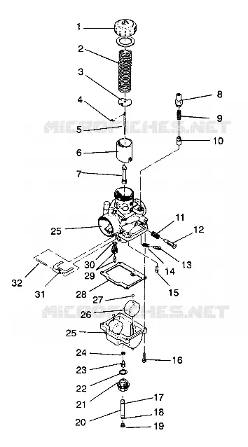 VERGASER STARLITE GT / 0933127 (4923232323033A)