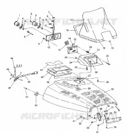 HAUBE ASSEMBLY XLT/0930767,XLT SP/0930667    XLT SKS/0930567 (4923012301005A)