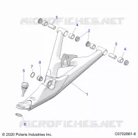 FRONT SUSPENSION CONTROL ARMS LOWER