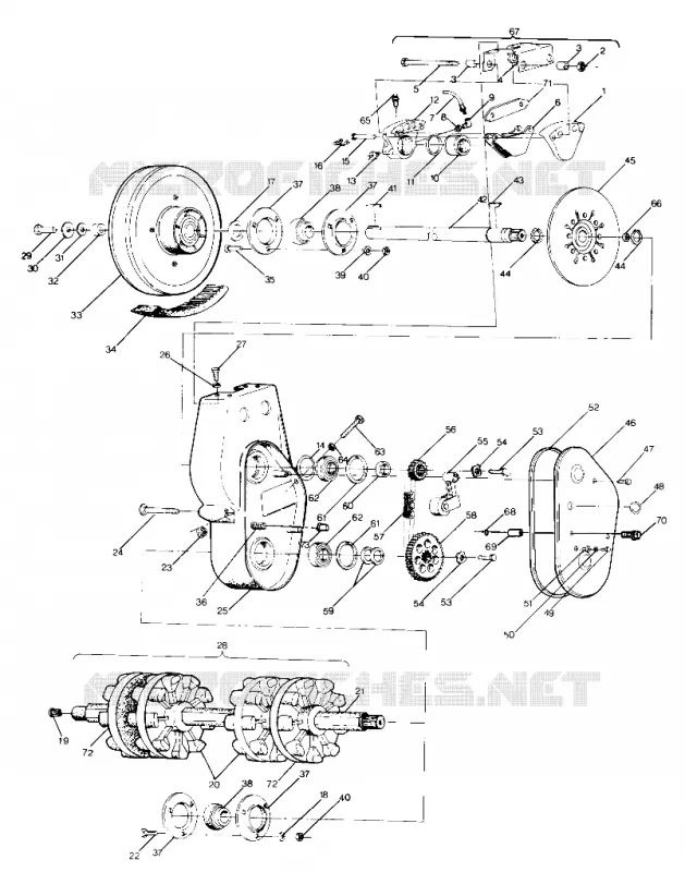 BREMSE UND KETTENKASTEN (4918391839017A)
