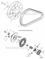 ANTRIEB, SECONDARY CLUTCH