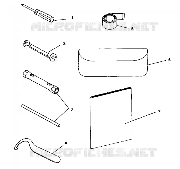 TOOL KIT 440 E942760 AND 440 SKS E942560 (49273927390015)