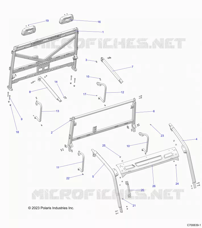 CHASSIS, CAB RAHMEN