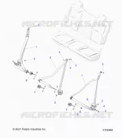 SITZ BELT MOUNTING, REAR