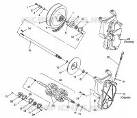 ANTRIEB ASSEMBLY CLASSIC / 0930864 and  CLASSIC TOURING / 0930865 (4922952295023A)