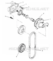 WASSERPUMPE 600 XCR 0951676 (4929132913C011)