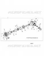 ANTRIEB, FRONT GEARCASE INTERNALS (TO 1/15/2019)