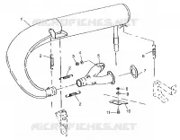 ABGASSYSTEM 500 RMK 0982964 and EUROPEAN 500 RMK E982964 (4942634263C003)