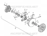Antriebskupplung 500 INDY 0982764(A)(B) and EUROPEAN 500 INDY E982764A (4942104210C003)