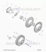 ANTRIEB, CLUTCH, SECONDARY