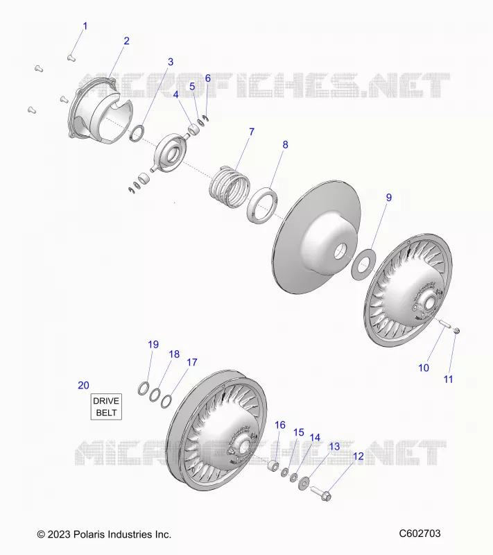 ANTRIEB, CLUTCH, SECONDARY