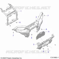 FRONTSTOSSSTANGE AND MOUNTING