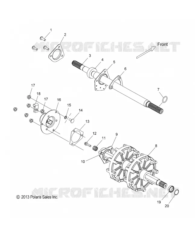 ANTRIEB, JACKSHAFT AND ANTRIEBSWELLE