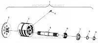 SPANNER VORNE SCRAMBLER 400L W97BC38C (4939893989B002)