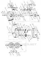 Bremse und Kettenkasten Sport, Trail, 400 and 600 (4912701270011A)
