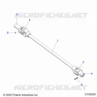 ANTRIEB, FRONT PROP SHAFT
