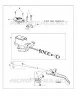 VORDERBREMSE BRAKE LEVER AND MASTER CYLINDER