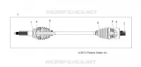 DRIVE TRAIN, HINTEN DRIVE SHAFT (TO 7/3/2017)