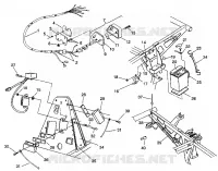 ELEKTRIC/RÜCKLICHT ASSEMBLY 6X6 350L S938739 (4924362436041A)